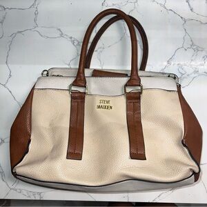 Steve Madden Tan and Cream Purse Bag